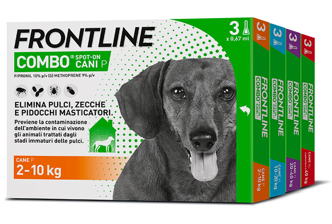 Frontline Combo spot-on per cani 3 pipette