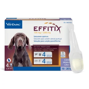 Effitix spot-on per cani 4 pipette